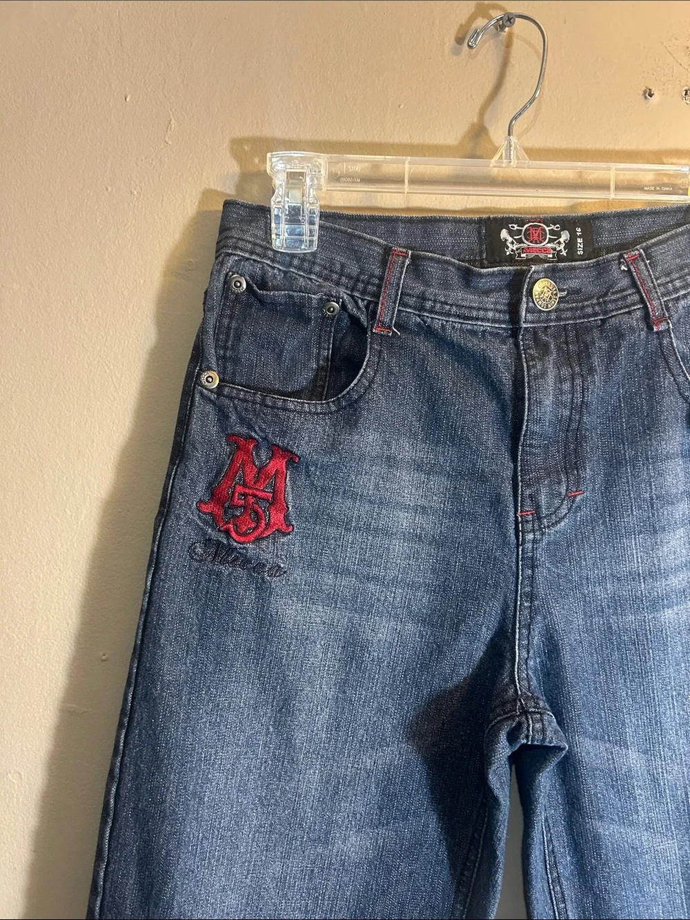 Vintage Mecca DNM Skater Boys Jeans Size 16 Youth.